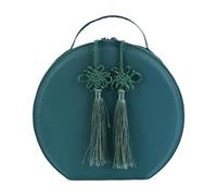 Oshhni Custodia per olio essenziale Custodia per smalto, multiuso, grande capacità, nylon antipolvere, 36 scomparti, scatola per profumo da viaggio, Verde