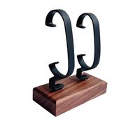 Oshhni Espositore per orologi a forma di C Negozi Espositore per orologi Elegante porta bracciale per esposizione per la casa del negozio di comò per vendite, Doppi Posti