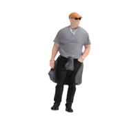 Oshhni Figura Umana in 1:64 per Diorama, Statuetta in Miniatura, Modello Realistico per diorami, Accessori e Decorazione Unica per la scrivania.