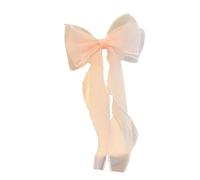 Oshhni Fiocchi per Capelli con Nastro per Ragazze, Fiocchi Decorativi Lunghi E Colorati, Ideali Come Regalo per, rosa