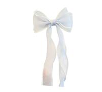 Oshhni Fiocchi per Capelli con Nastro per Ragazze, Fiocchi Decorativi Lunghi E Colorati, Ideali Come Regalo per, blu