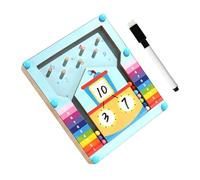 Oshhni Giocattoli per l'apprendimento della matematica per bambini, giocattoli educativi in legno per la scomposizione dei numeri, strumenti didattici, S