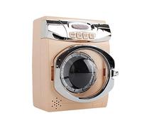 Oshhni Giocattolo Mini Elettrodomestici da Cucina Modello Panettiere Tostapane Dispenser Acqua Microonde Simulazione Realistica Adatto a Bambini attività CAS, Washing Machine