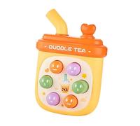 Oshhni Gioco a spinta veloce Giocattolo per lo sviluppo Bello interattivo Insegnamento in età prescolare Gioco educativo portatile per bambini Ragazze e, Coppa arancione