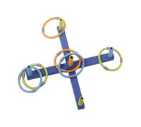 Oshhni Gioco di Lancio dell'anello per Bambini, Set di Giochi per la Scuola, Giocattolo per la Prima Infanzia, per Parco, Spiaggia, Festa,