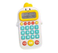 Oshhni Gioco di Matematica, Giocattoli matematici, Regali di Formazione, Strumento di apprendimento in Classe, calcolatrice Elettronica, Giocattolo educativo, Bianco
