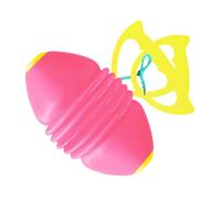 Oshhni Gioco di Palline scorrevoli e tirabili per Bambini con Corde robuste, Divertimento per la Famiglia, interazione tra Genitori e Figli, Design dei Fori, Rosa