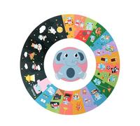 Oshhni Gioco interattivo per imparare a usare il tempo, adatto a bambini e bambine, per lo sviluppo delle capacità motorie fini. Giocattolo educativo precoce