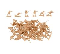 Oshhni Kit di Modelli in Scala 1:35 da 50 Pezzi, Miniature di Persone, Statuette, Collezione per Bambini, Opere d'Arte, Layout Diorama per Appassionati D, Giallo Chiaro