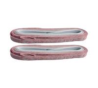 Oshhni Lacci per Pattini da Hockey, Stringhe per Scarpe, Multiuso, Eleganti, Portatili, Antiscivolo, 300 cm, Lacci per Pattinaggio Artistico per competizioni, Rosa