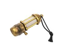 Oshhni Lampada a Olio Modello Lanterna Portatile per Action Figure in 1/12 Design retrò con Corda per Appendere Accessorio Maschio Femmina Oro