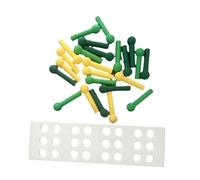 Oshhni Lavagna didattica per non vedenti, portatile, leggera e robusta, per esercitarsi con il Braille, ideale per adulti e bambini, ideale per la scuola a