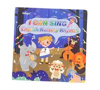 Oshhni Libri sonori interattivi, filastrocche inglese, regali di Natale, libri sonori con canzoni in inglese, musicali per ragazzi e ragazze