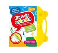 Oshhni Libro sonoro Giocattolo di apprendimento elettronico Libro Audio interattivo per la Scuola Macchina di Lettura in Spagnolo per Bambini Ragazzi
