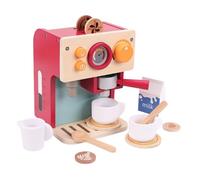 Oshhni Macchina da caffè Giocattolo per Bambini Macchina da caffè Playset per Imparare Le abilità di Base Regali di Compleanno Accessori da Cucina Piccolo