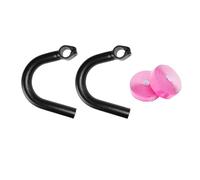 Oshhni Manubrio per Bicicletta, Barra angolare Esterna, Attrezzatura, Impugnatura Comoda, Barra di serraggio per Bicicletta in Lega di Alluminio Leggera per, Nastro Manubrio Rosa