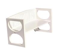 Oshhni Miniature per Case delle Bambole Mobili per Case delle Bambole Mini Sedia da Parco Robusta panchina da Parco in Miniatura 1:12 per Giocattoli per in, Style a