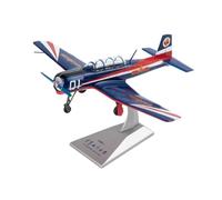 Oshhni Modellino di Aereo da Combattimento in 1:48 in Metallo pressofuso con Supporto espositivo, Decorazione da Tavolo, Ornamento, Aereo per Camera da, Blu Scuro