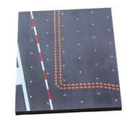 Oshhni Modello di Pista di atterraggio per Aereo da Caccia in 1/72, Modello di Scena, Accessorio, Regalo, Decorazione statica in Legno per Pista, Style E