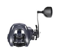 Oshhni Mulinello da Lancio Rapporto di Trasmissione 6.4:1 15 kg di Resistenza Massima per Accessori in Acqua salata Peso di Lancio a Basso Profilo 236, Destra