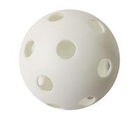Oshhni Pallina, Leggera con Fori Palline Flessibili per Colpire di Golf Campo Pratica Pratica di Messa, Bianco PP