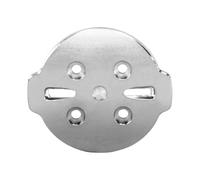 Oshhni Parte di riparazione della base del computer per bicicletta, accessorio di base dell'adattatore per il montaggio del computer per bicicletta in, Argento