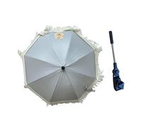 Oshhni Passeggino Ombrellone Carrozzina Ombrello Clip su Leggero Piegato Forniture Passeggino Ombrello Baldacchino Ombra per Carrello da passeggio
