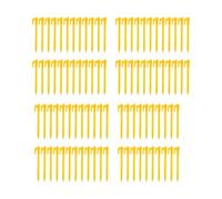 Oshhni Pasta di tenda da 100 pezzi pioli portatili, ancora leggeri, chiodi tende pioli macinati in campeggio per baldacchino da giardino, cortile, Style D