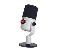 Oshhni PC Laptop USB Gaming Microfono Condensatore Mic per casa Usa Multifunzionale Riduzione del rumore Intelligente REGOLABILE, Bianco