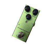 Oshhni Pedale effetti per chitarra elettrica DC 9V True Raccordi in metallo Effetti per chitarra elettrica per spettacoli di concerti, Overdrive D'epoca