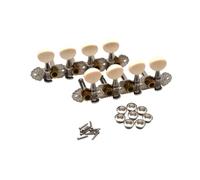 Oshhni PEG di messa a punto della stringa Sostituzioni mandoline MANDOLIN LIGHTOGE 4L 4R Easy Installazione Strumenti musicali per 8 corde mandolino, Argento