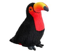 Oshhni Peluche, Bambola di pezza Multifunzionale, Simpatico Regalo Souvenir, Realistico, Robusto, per Hotel, ristoranti, camere da Letto, Festival, Rosso