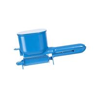 Oshhni Pennello applicato per capelli per capelli semi -automatico Strumento da colorare per tinte leggera ergonomica per del salone per la, Blu