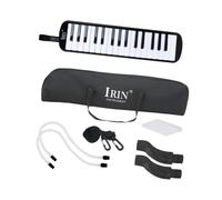 Oshhni per bambini con custodia, esibizioni di gruppo con panno per la pulizia, giocattolo musicale con tastiera, facile da suonare per bambini, Nero