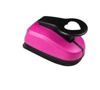 Oshhni Perforatrice per carta con bordo a forma di cuore per bambini, a leva, accessori versatili, decorazioni fai da te leggere, manuale, 11,3x7,2x7,2 cm