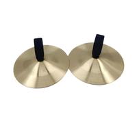 Oshhni Piatti da dito Mini percussioni Imparare con le dita Corda Piatti da mano crash per giochi Eventi Concerti Ensemble, Oro