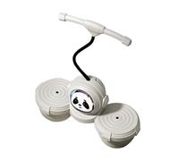 Oshhni Pogo Ball, Palla rimbalzante, Regalo di Compleanno, Trampolino per Saltare, Giocattolo per Bambini e Bambine, per Sport, Allenamento, Asilo, Parco, Bianco