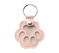 Oshhni Portachiavi a forma di zampa di cane e gatto, portachiavi per amanti degli animali, porta di animali, accessorio decorativo ed elegante per il, Rosa