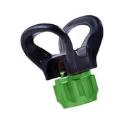 Oshhni Protezione per ugello per spruzzatore airless, sostituzione del gruppo anti-perdita, lega di alluminio, accessori, installazione facile universale con, Verde