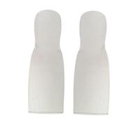 Oshhni Protezioni per avambracci con Pugno Combinato, Manicotti Imbottiti per Le Braccia, Attrezzatura Protettiva per avambracci per l'allenamento, Bianco