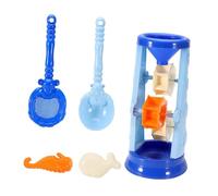 Oshhni Punti da Spiaggia da 5 Pezzi Set per Bambini Sandbox Summer Fishing Shovels Viaggio di Gioco per Esterni di Sabbia per Esterni Building Sand Set