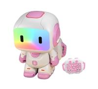 Oshhni Robot Giocattolo telecomandato, Compagno interattivo con movimenti Flessibili, Giocattolo educativo per la Prima Infanzia, Rosa