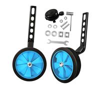 Oshhni Rotelle di Allenamento per Biciclette per Bambini, Accessori per Ciclismo Resistenti, universali, stabilizzatori per Biciclette Regolabili di Ricambio, Blu