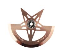 Oshhni Rotore per movimento orologio da 1,1" di diametro, pezzo di ricambio, robusto rotore automatico con massa oscillante a a cinque punte per, Rosa