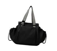 Oshhni Sacca da donna con spalla portatile organizzatore trasformabile sacca di culla per estate, Nero