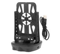 Oshhni Scatola avvolgitore per orologi, organizer professionale, silenzioso, stabile, accessori robusti, facili da usare, regalo per uomo, supporto per, Ricarica Normale