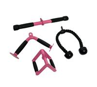 Oshhni Set di Accessori per Macchine Via Cavo, Attacco per Barra a V, Allenamento ergonomico della, Corda per tricipiti, Accessori per trazioni LAT per