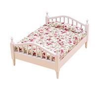 Oshhni Set di Mobili in Miniatura per La Tua Casa, Bianco e Rosa