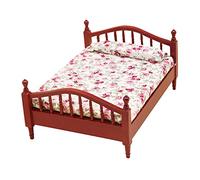 Oshhni Set di Mobili in Miniatura per La Tua Casa, Rosso e Rosa