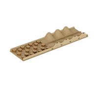Oshhni Set di Rampe per Ostacoli per Auto RC Fai da Te in Legno, Giocattolo da assemblaggio Fai da Te, Assi Spesse 3,7 mm, Versatile, Portatile, Leggero, 68x18x5.5 Cm